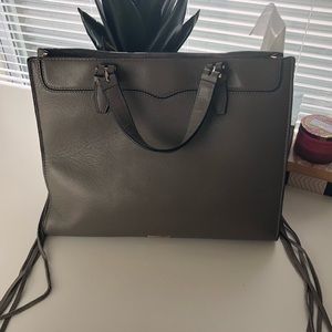 Rebecca Minkoff handbag grey calf leather